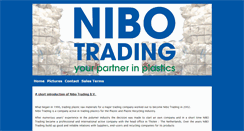 Desktop Screenshot of nibotrading.nl