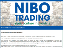 Tablet Screenshot of nibotrading.nl